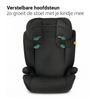 Autostoel Novi James Go V2 i-Size Gordel Black 100-150cm