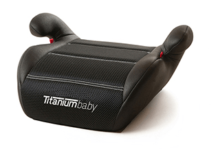 Zitverhoger Titanium Baby Booster Finn I-Size Zwart