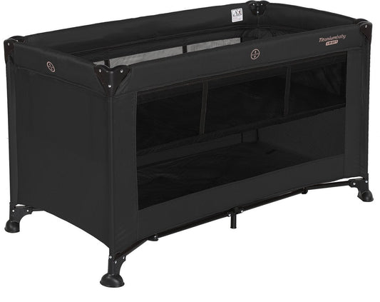 Campingbed Titanium Baby Smart Jordan Black incl. bodemverhoger