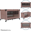 Campingbed Titanium Baby Smart Jordan Taupe incl. bodemverhoger