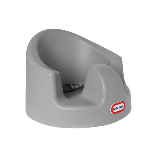 Vloerzitje Little Tikes My First Seat Grey met Eetblad