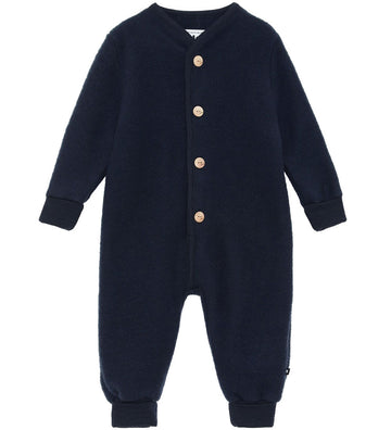 Molo Fleece Pak - Wol - Omar - Dark Navy - Molo - 74 - Fleece Pakken