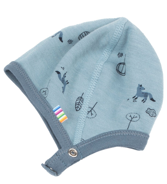 Joha Babymuts - Wol/Katoen - Blauw - Joha - 34 cm - Babymutsen