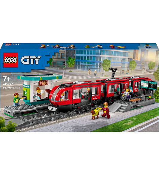 LEGO® City - Stadstram en station 60423 - 811 Onderdelen - LEGO® - OneSize - Blokken