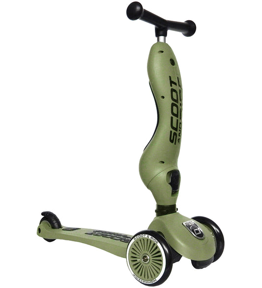 Scoot and Ride Highway Kick 1 - Olive - Scoot and Ride - OneSize - Loopfietsen