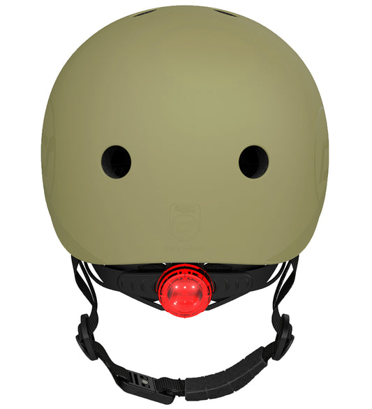 Scoot and Ride Fietshelm - Olive - Scoot and Ride - 51-55 cm - Fietshelmen