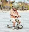 Scoot and Ride Fietshelm - Olive - Scoot and Ride - 45-51 cm - Fietshelmen