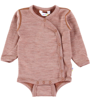 Joha Wikkelromper l/s - Wol - Rust - Joha - 70 - Rompers Lange Mouw