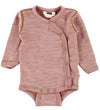 Joha Wikkelromper l/s - Wol - Rust - Joha - 40 - Rompers Lange Mouw