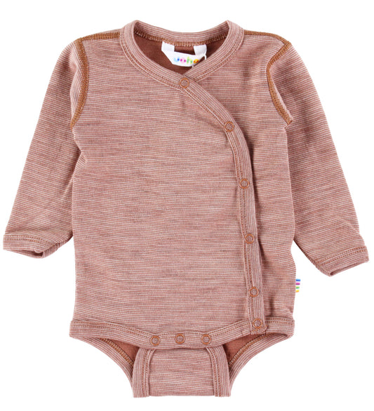 Joha Wikkelromper l/s - Wol - Rust - Joha - 40 - Rompers Lange Mouw