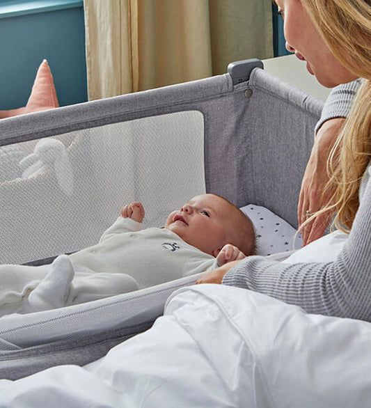 Shnuggle Wieg - Nachtkastje - Air Lite - 83x45x81,5 cm - Gr - Shnuggle - OneSize - Bedden