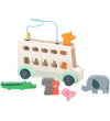 Vilac Activiteitenspeelgoed - Bus m. Dier - Vilac - OneSize - Activiteitenspeelgoed
