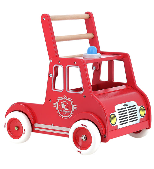 Vilac Loopwagen - Brandweerwagen - Vilac - OneSize - Loopwagens