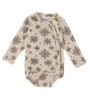 Joha Wikkelromper l/s - Wol - Beige - Joha - 60 - Rompers Lange Mouw