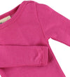 Engel Romper l/s - Wol/Zijde - Raspberry - Engel - 50/56 - Rompers Lange Mouw
