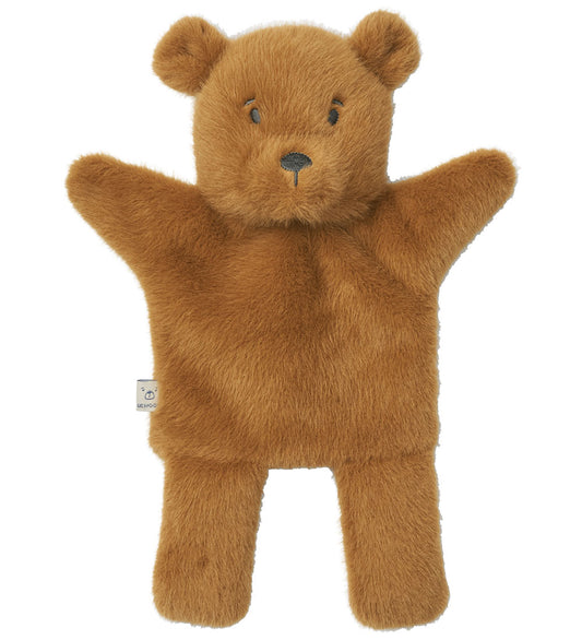 Liewood Handpop - Honor Bear - 28 cm - Golden Caramel - Liewood - OneSize - Poppen