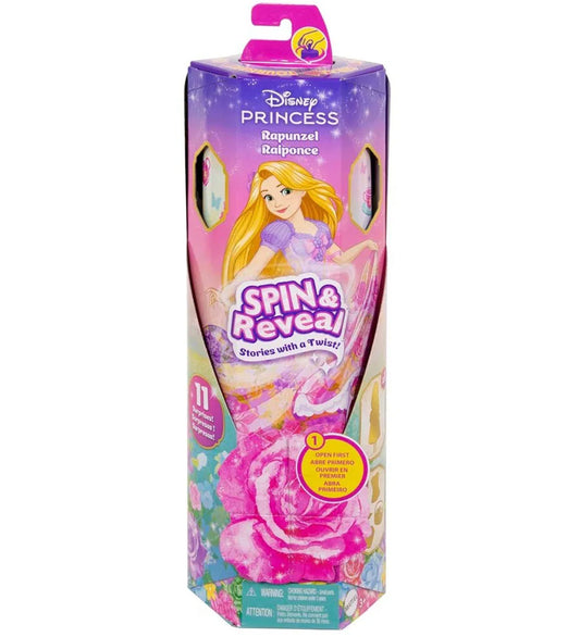 Disney Princess Pop - Draai en onthul - Rapunzel - Disney Princess - OneSize - Poppen