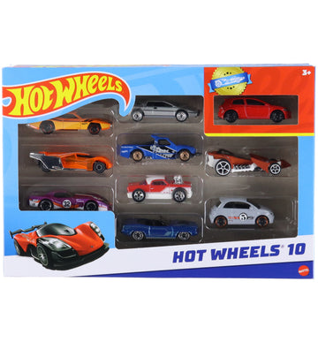 Hot Wheels Auto's - 10-pack - Assorti - Hot Wheels - OneSize - Auto´s