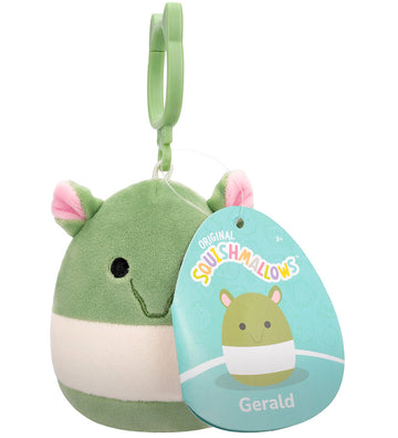Squishmallows Knuffel - 9 cm - Hamster - Clip-on - Squishmallows - OneSize - Knuffels