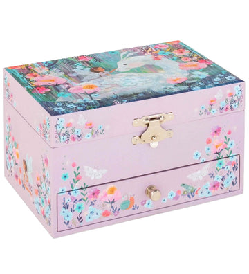 Petit Monkey Muziekdoos Fairy Draak - Blue Bird Van geluk - Petit Monkey - OneSize - Muziekdozen