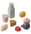 Liewood Mand m. Speelgoedeten - Florin Play Food & Grrocery Bask - Liewood - OneSize - Speelgoedeten