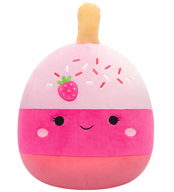 Squishmallows Knuffel - 30 cm - Aardbei Cake Pop - Squishmallows - OneSize - Knuffels