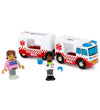 BRIO World Reddingsambulance - 2 Onderdelen - 36035 - BRIO - OneSize - Auto´s