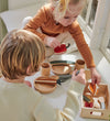 Flexa Play Speelgoedeten - Fruit - Veelkleurige/natuurhout - Flexa - OneSize - Speelgoedeten