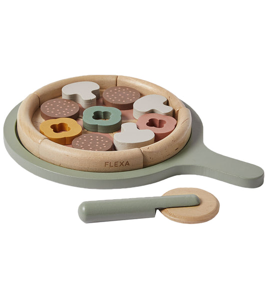 Flexa Play Speelgoedeten - Pizza - Flexa - OneSize - Speelgoedeten