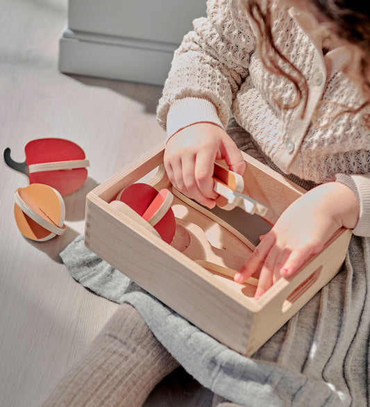 Flexa Play Speelgoedeten - Groenten - Hout - Flexa - OneSize - Speelgoedeten