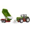 Bruder Tractor - RoadMax m. Voorlader en aanhanger - 03452 - Bruder - OneSize - Tractors