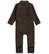 Mikk-Line Wagenspak - Wol - Dark Brown Melange - Mikk-Line - 1 jaar (80) - Wagenspakken
