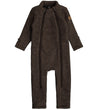 Mikk-Line Wagenspak - Wol - Dark Brown Melange - Mikk-Line - 1 jaar (80) - Wagenspakken