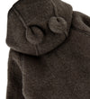 Mikk-Line Wagenspak m. Muts - Wol - Dark Brown Melange - Mikk-Line - 62 - Wagenspakken