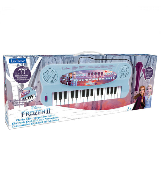 Lexibook Elektronisch toetsenbord m. Microfoon - Disney Frozen I - Lexibook - OneSize - Muziekinstrumenten