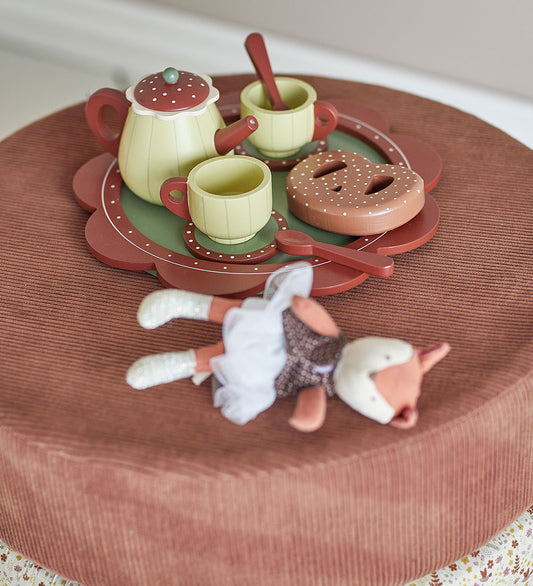 Bloomingville Mini Keukenset - Bette - Hout - Bruin - Bloomingville - OneSize - Speelkeukens
