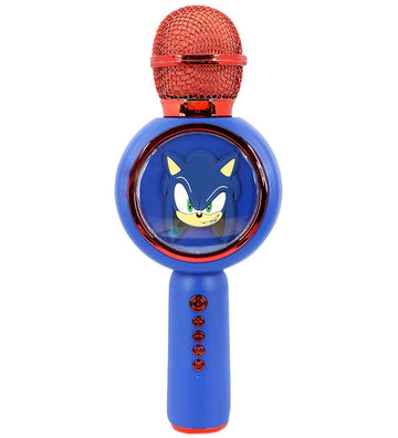 OTL Microfoon - Sonic The Hedgehog - LED - Karaoke Draadloos - B - OTL - OneSize - Muziekinstrumenten