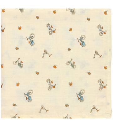 Cam Cam Wikkeldoek - 120x120 cm - Fietsen - Cam Cam - OneSize - Wikkeldoeken