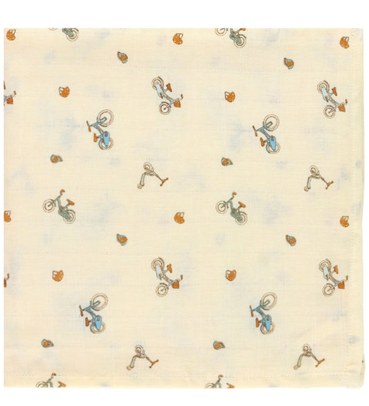 Cam Cam Wikkeldoek - 120x120 cm - Fietsen - Cam Cam - OneSize - Wikkeldoeken