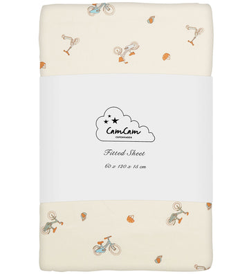 Cam Cam Hoeslaken - 60x120x15 cm - Fietsen - Cam Cam - OneSize - Hoeslaken