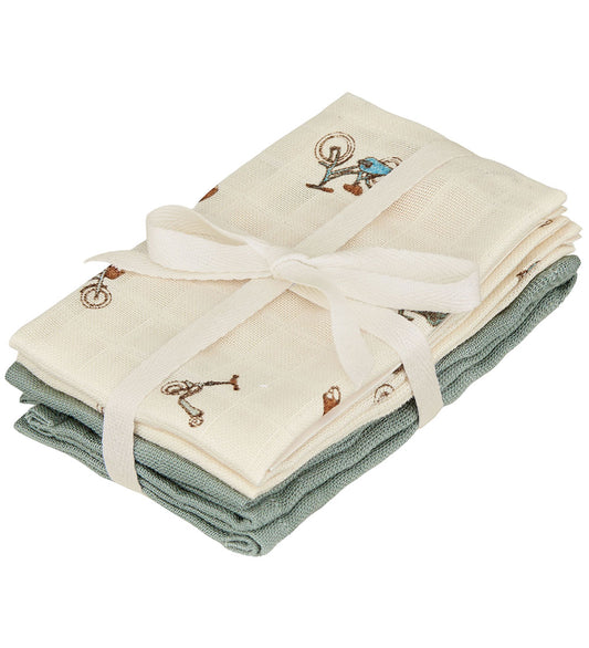 Cam Cam Washanden - 4-pack - Fietsen - Cam Cam - OneSize - Washandjes