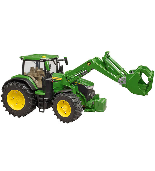 Bruder Trekker - John Deere 7R 350 m. Voorlader - 03151 - Bruder - OneSize - Tractors