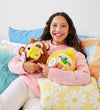 Snackles Knuffel - 25 cm - De luiaard Sandy m. Tropical Gold - SNACKLES - OneSize - Knuffels