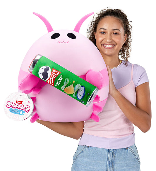 Snackles Knuffel - 50 cm - Garnalen Lily m. Pringles - SNACKLES - OneSize - Knuffels