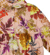 Christina Rohde Romper l/s - Dusty Roze m. Bloemen - Christina Rohde - 1 jaar (80) - Rompers Lange Mouw