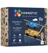 Connetix Magneetset - 2 Onderdelen - Rainbow Autopakket - Connetix - OneSize - Magnetisch speelgoed