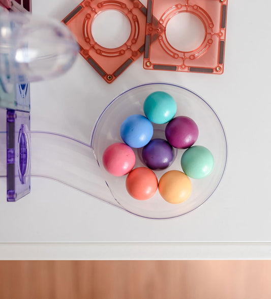 Connetix Ballen - 16 st. - Pastel - Connetix - OneSize - Knikkerbanen