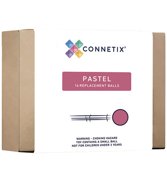 Connetix Ballen - 16 st. - Pastel - Connetix - OneSize - Knikkerbanen