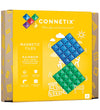 Connetix Magnetische platen - 2 Onderdelen - Blauw en Groen - Connetix - OneSize - Magnetisch speelgoed