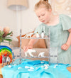 Connetix Magneetset - 12 Onderdelen - Clear Rechthoekig pakket - Connetix - OneSize - Magnetisch speelgoed